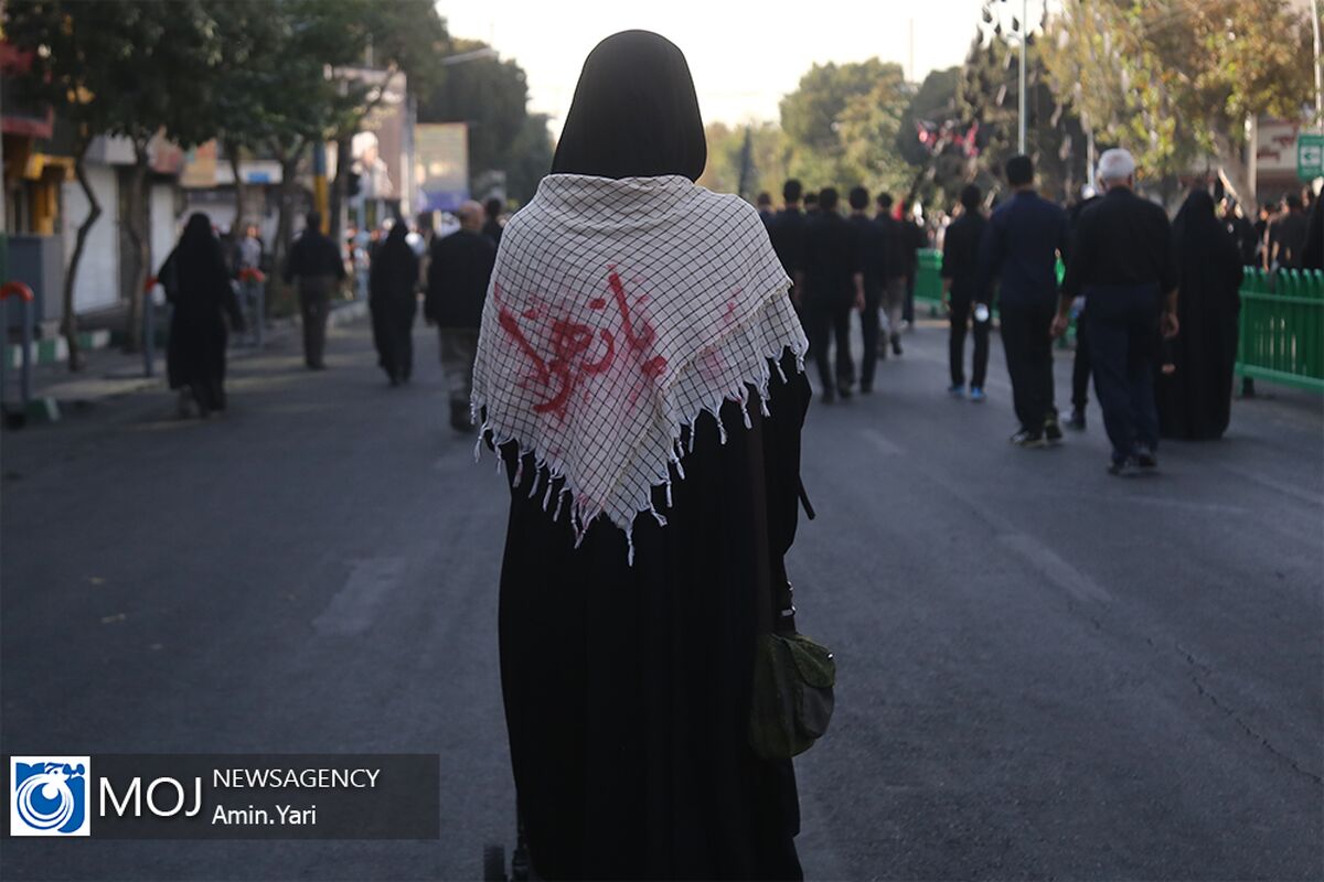 راهپیمایی جاماندگان اربعین حسینی در تهران (۳)
