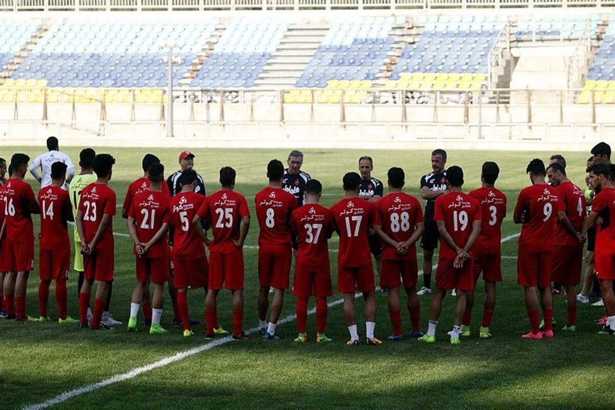 تمرین پرسپولیس
