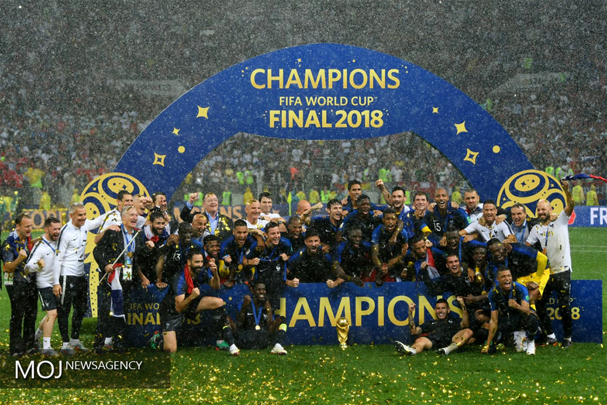 فینال جام جهانی فوتبال - دیدار تیم های فرانسه و کرواسی