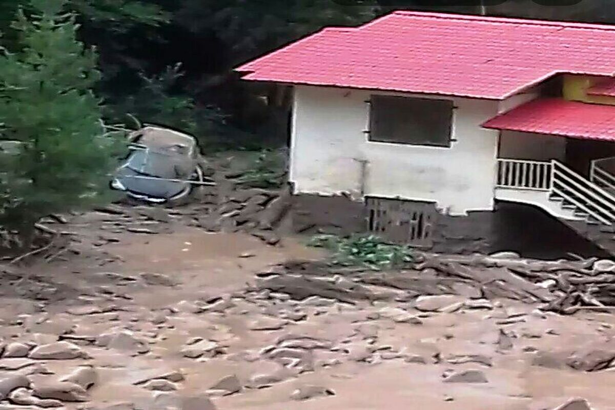 سیل مرزن آباد مرداد 1401