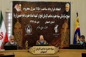 امضای تفاهم نامه کمیته امداد با سپاه صاحب الزمان(عج) استان اصفهان 