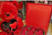 تنها 4 روز برای هدیه دادن قلب و خرس قرمز تحمل کنید