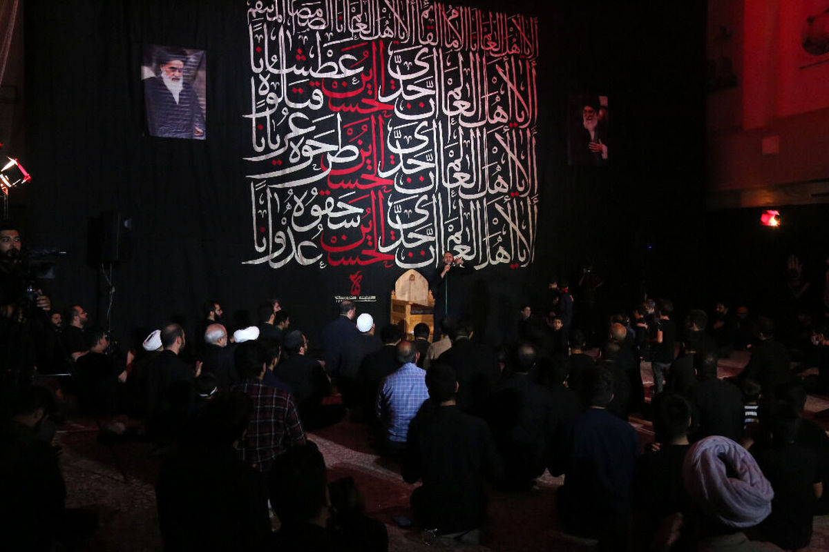 سوگواری هیات هنر و رسانه قم