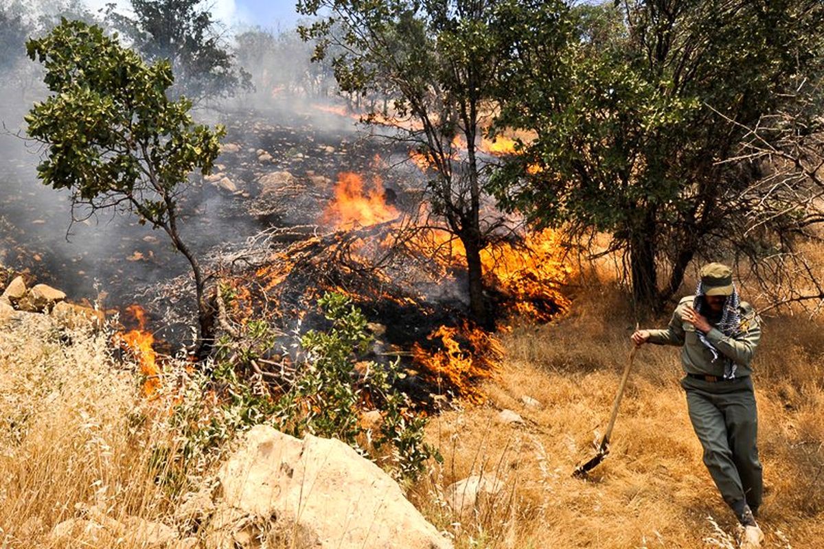 اصفهان- حریق