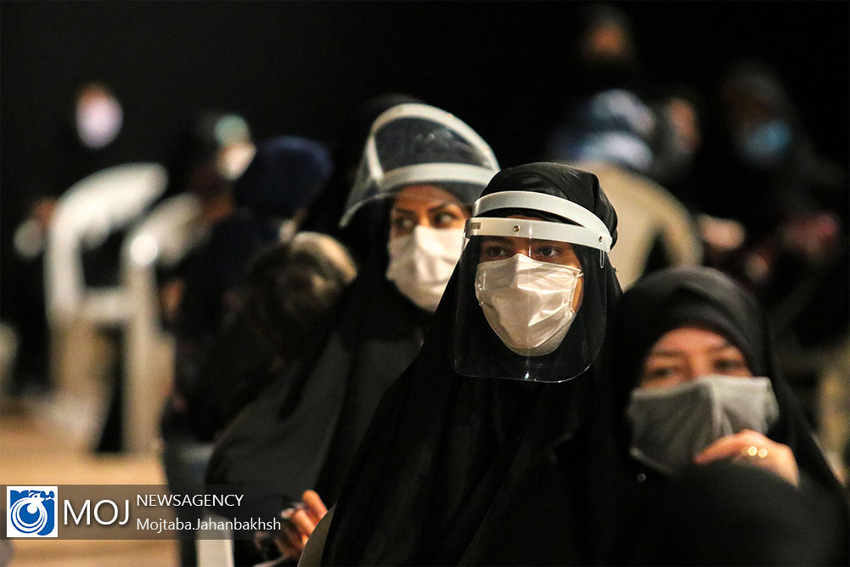 عزاداری شب سوم ماه محرم در هییت عاشوراییان اصفهان