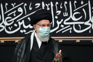 مراسم عزاداری شب تاسوعای حسینی (ع) در حسینیه امام خمینی برگزار شد