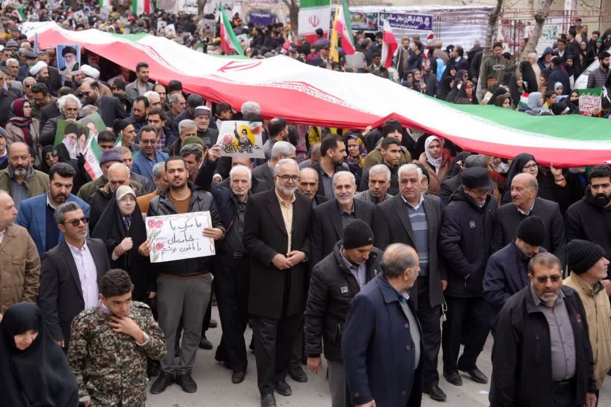 راهپیمایی 22 بهمن کرمانشاه