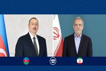 روسای جمهور ایران و جمهوری آذربایجان با یکدیگر گفتگو کردند