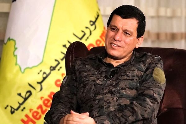 دیدار فرمانده نیروهای« قسد» سوریه با مسعود بارزانی