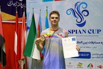 علی حیاتی مدال نقره بدمینتون جام بین‌المللی کاسپین را کسب کرد