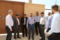 بازدید معاون وزیر راه و شهرسازی از طرح های نهضت ملی مسکن در شهر مهرگان