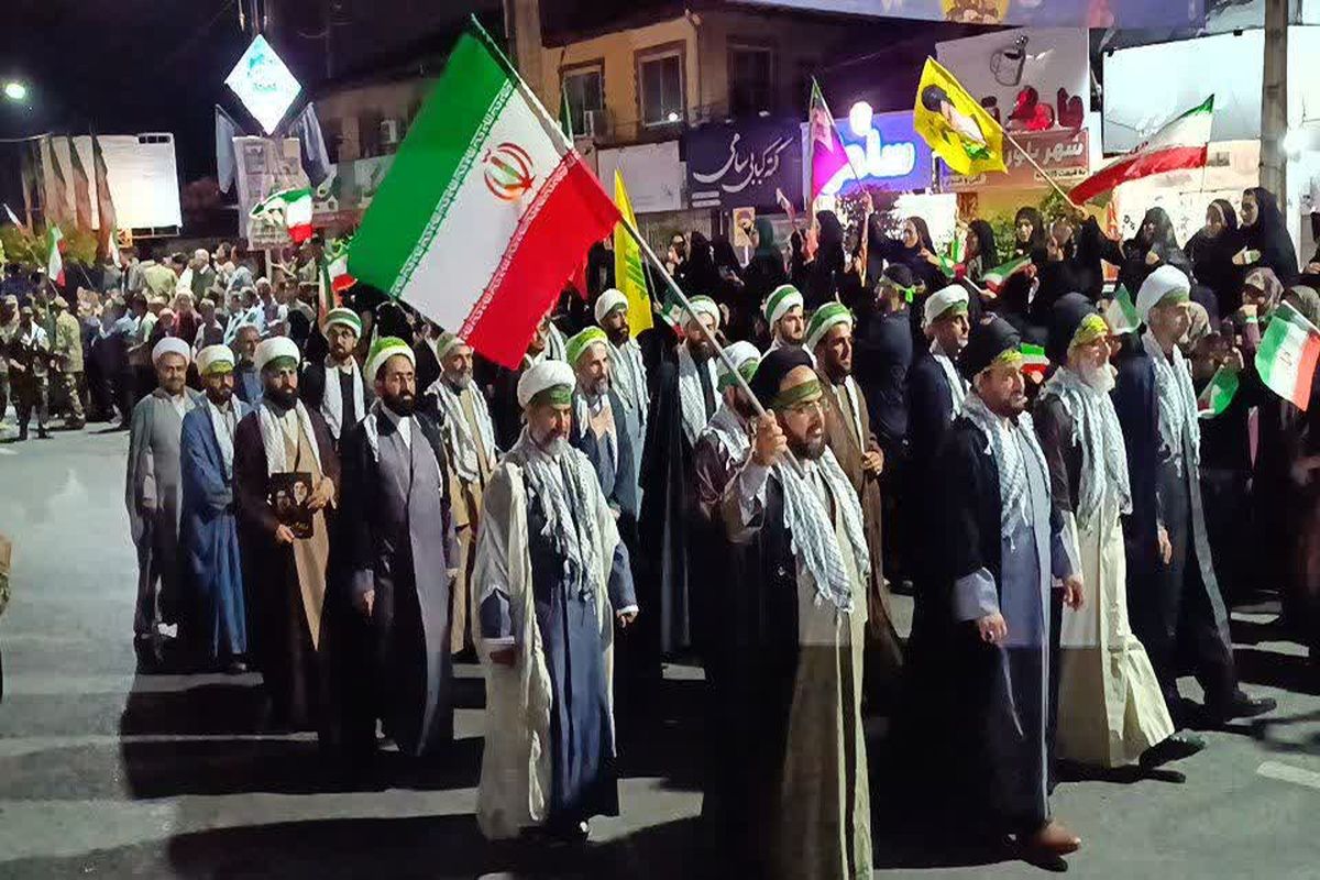 رزمایش سوم خرداد در چالوس