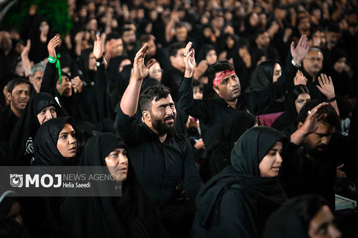 مراسم عزاداری محرم در هیئت ریحانه الحسین (س)