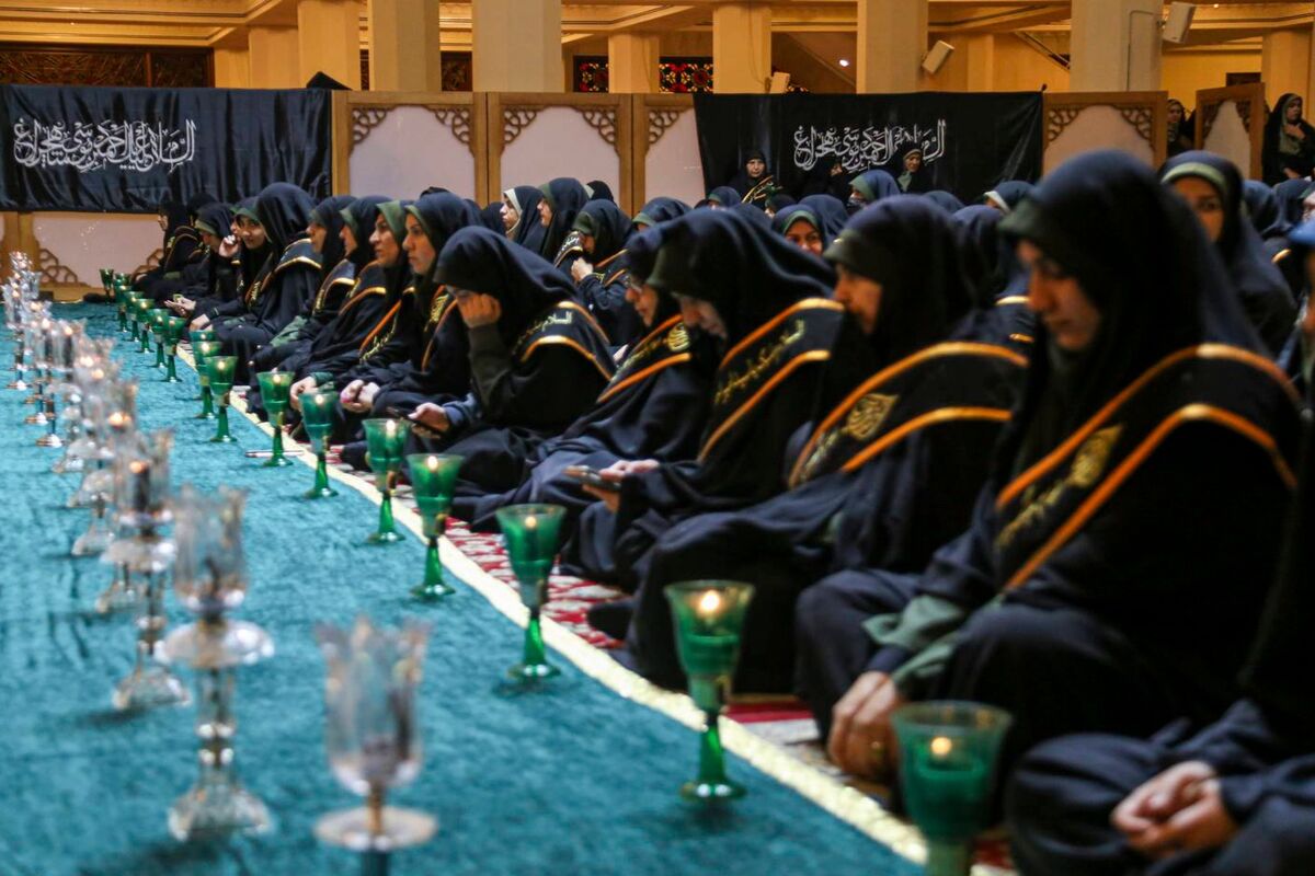 آیین لاله گردانی شاهچراغ ع