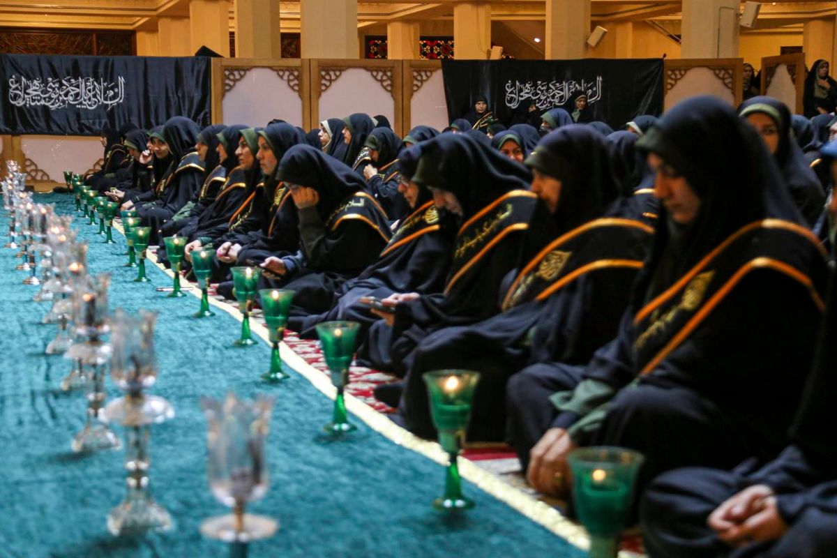آیین لاله گردانی شاهچراغ ع