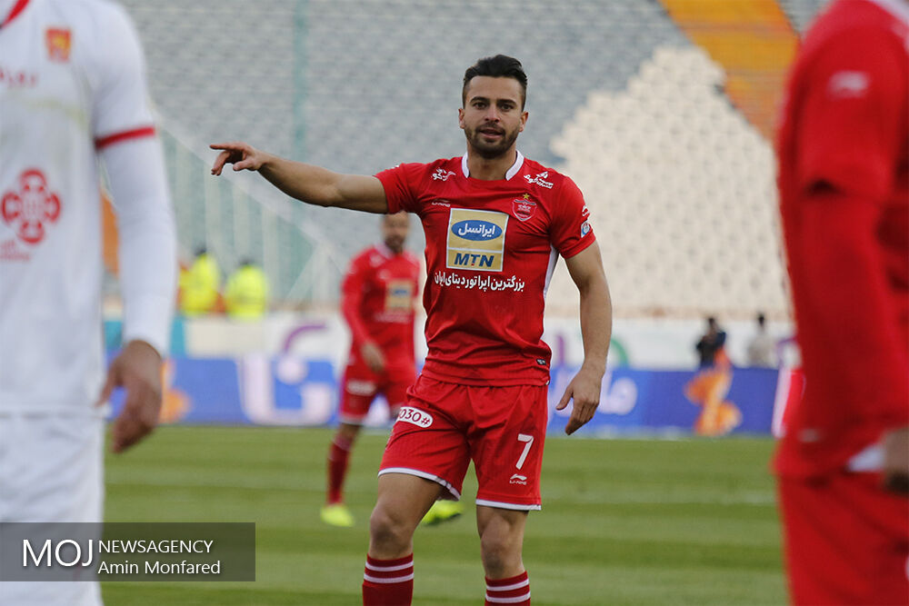 دیدار تیم های فوتبال پرسپولیس و پدیده مشهد/سروش رفیعی