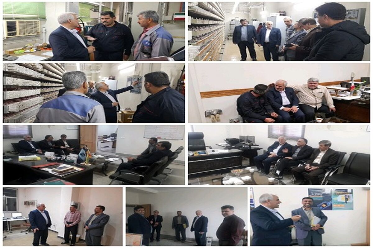 بازدید مدیر مخابرات