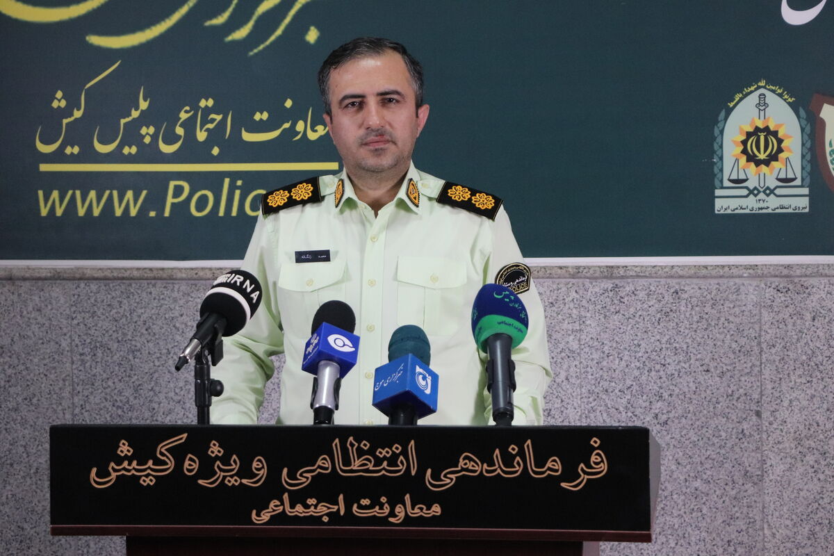 معاون انتظامی کیش زنگانه
