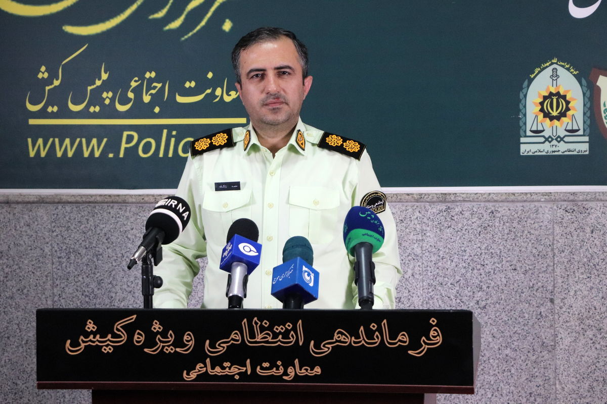 معاون انتظامی کیش زنگانه