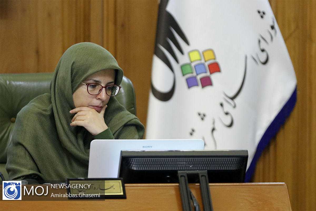 یکصد و پنجاه و پنجمین جلسه شورای شهر تهران / بهاره آروین عضو شورای اسلامی شهر تهران
