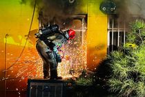 آتش‌ سوزی روستای آساوله سنندج مهار شد