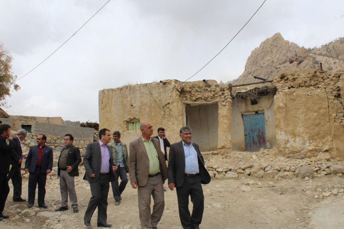 فرماندار باشت بازدید روستا (1)