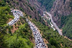 جاده چالوس بسته شد / ورود به مازندران ممنوع