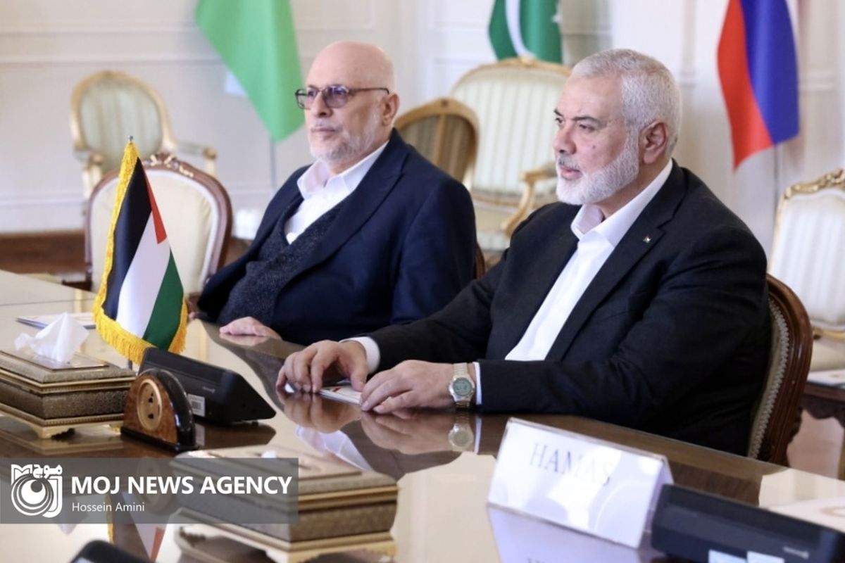 دیدار وزیر امور خارجه با اسماعیل هنیه