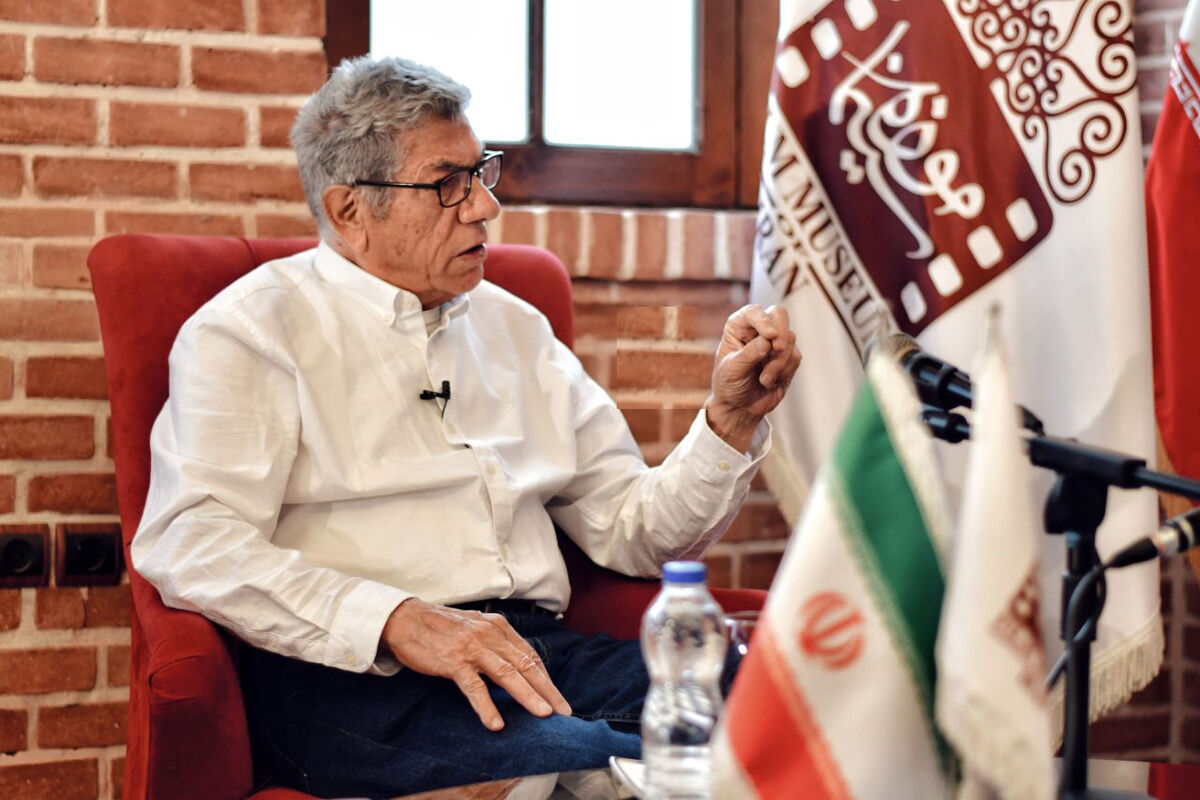 علیرضا زرین دست در موزه سینما