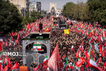 گزارش فرانس۲۴ از مراسم باشکوه تشییع امام شهید در تهران + فیلم