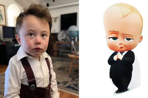 «بچه رئیس» واقعی پیدا شد!