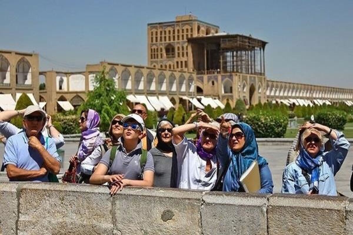 اصفهان- گردشگر خارجی