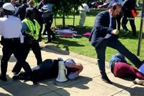 محافظان اردوغان به معترضان حمله نکنند