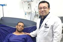 آخرین وضعیت قهرمان پرورش اندام بستری در بیمارستان امام(ره) اهواز
