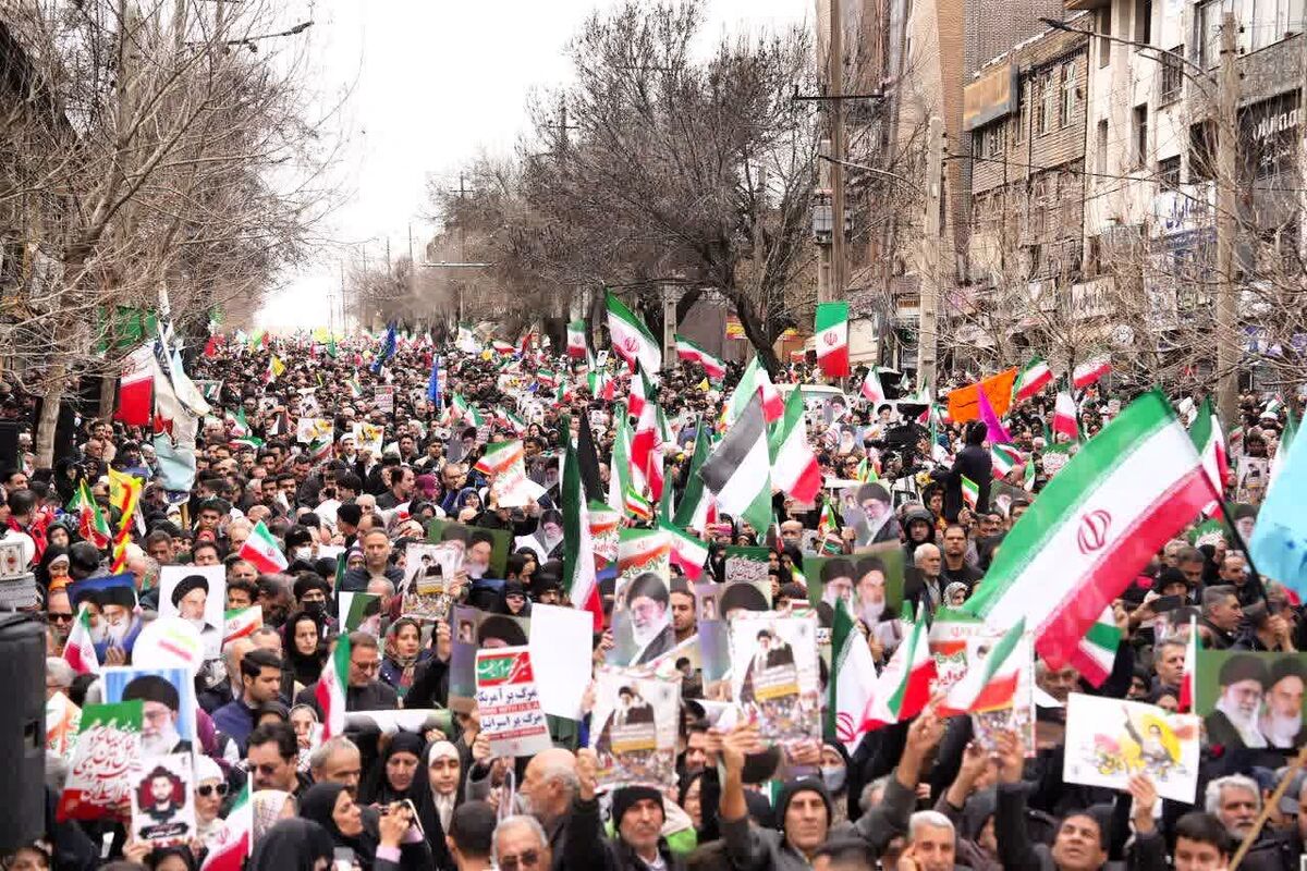 راهپیمایی 22 بهمن کرمانشاه