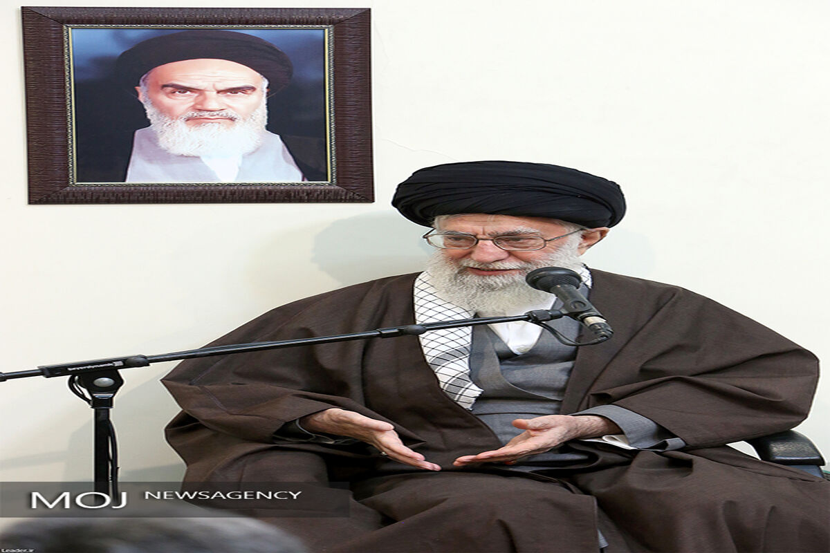 دیدار نوروزی فرماندهان ارشد نیروهای مسلح با مقام معظم رهبری