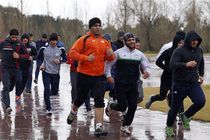 فرنگی‌کاران در پیست آزادی تمرین کردند