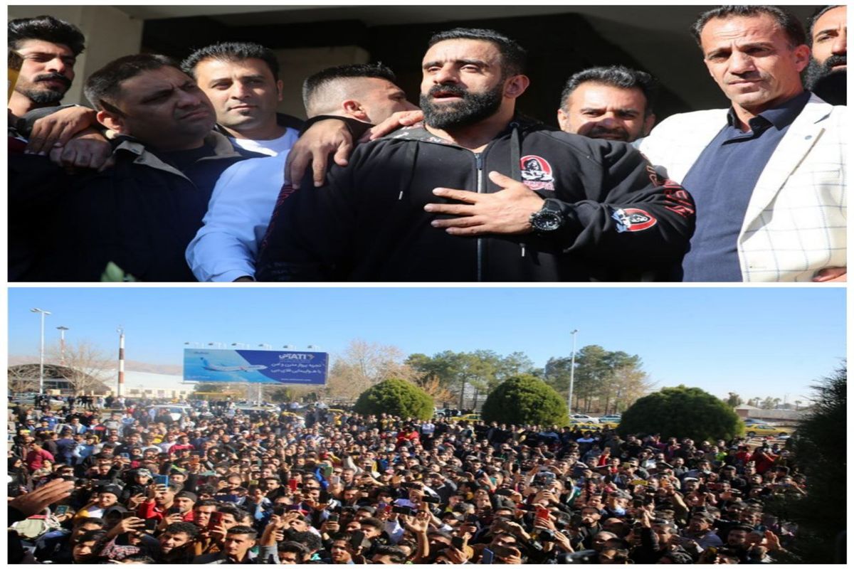 استقبال از هادی چوپان+شیراز