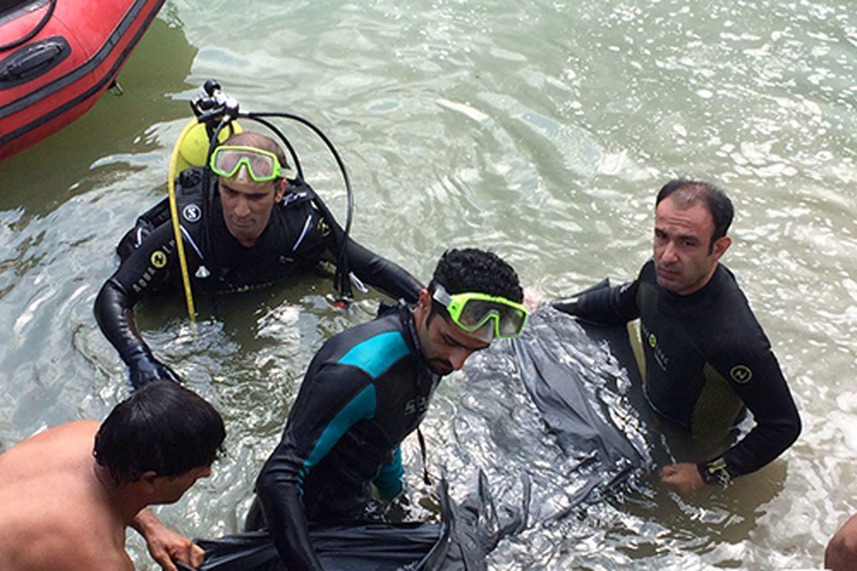 غرق شدن دو جوان