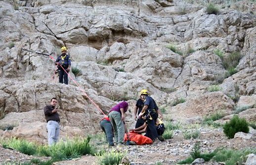 سقوط از کوه صفه جان جوانی 21 ساله را گرفت