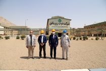 بازدید فرماندار بافق از شرکت ذوب روی