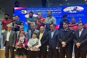 قهرمانی رقابت‌های بین المللی کشتی جام عبدالله موحد به ایران رسید