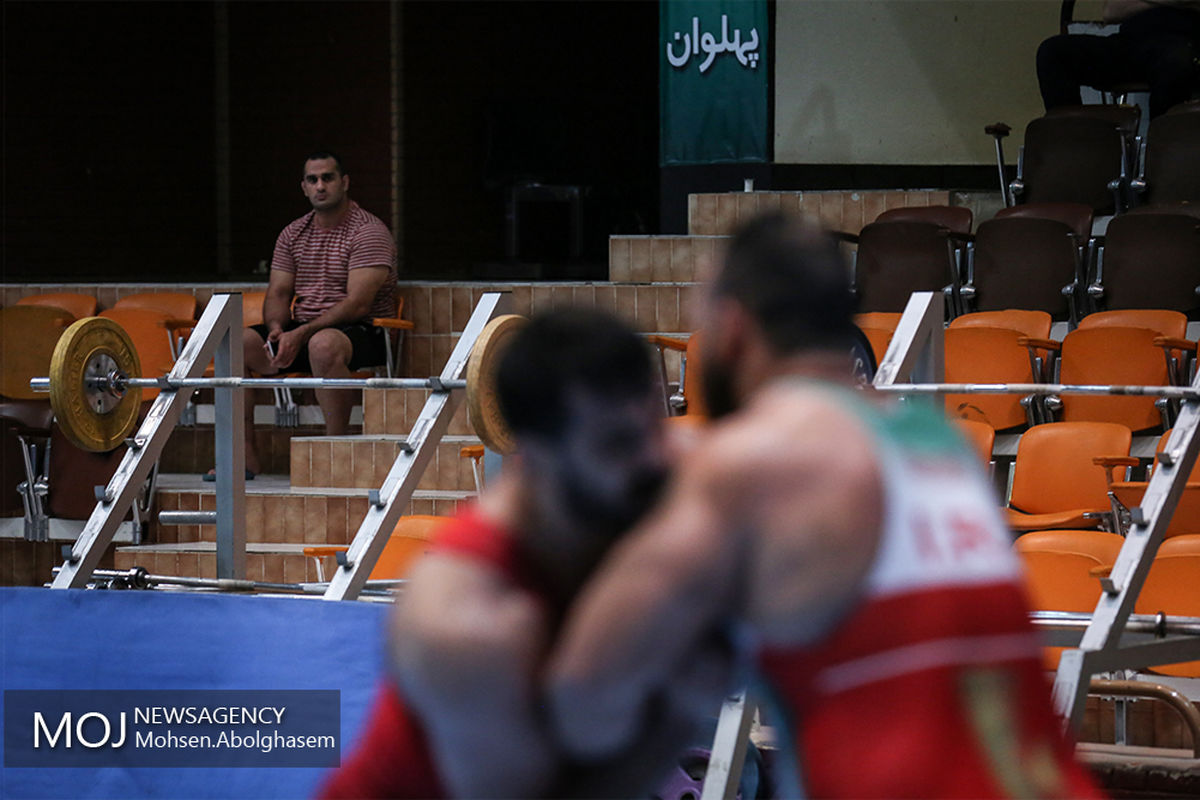 تمرین آماده سازی تیم ملی کشتی فرنگی بزرگسالان 