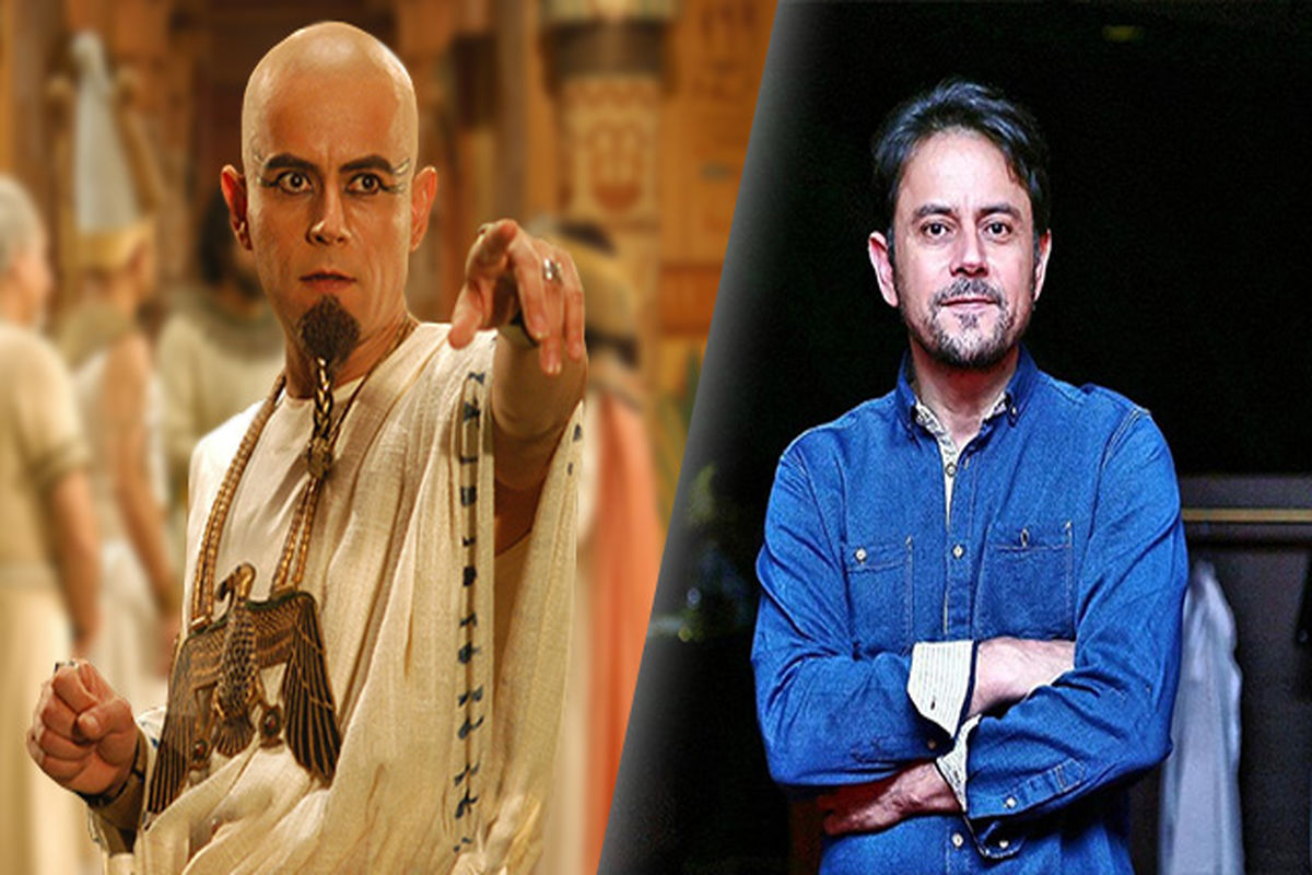 رحیم نوروزی در نقش آخناتون در سریال یوسف پیامبر