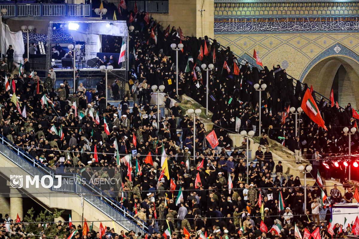 مراسم وداع با پیکر رهبر شهید انقلاب ـ ۴