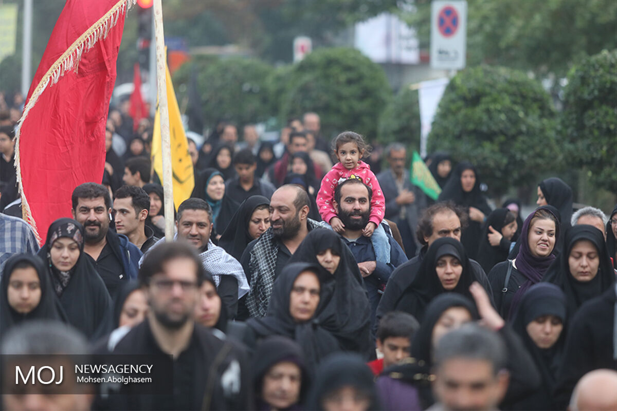 راهپیمایی جاماندگان اربعین حسینی در تهران (۲)