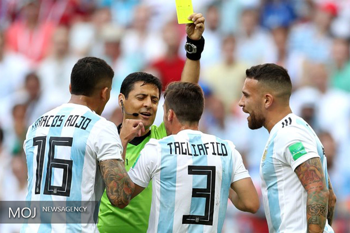 فغانی داور جام جهانی فوتبال - دیدار تیم های فرانسه و آرژانتین