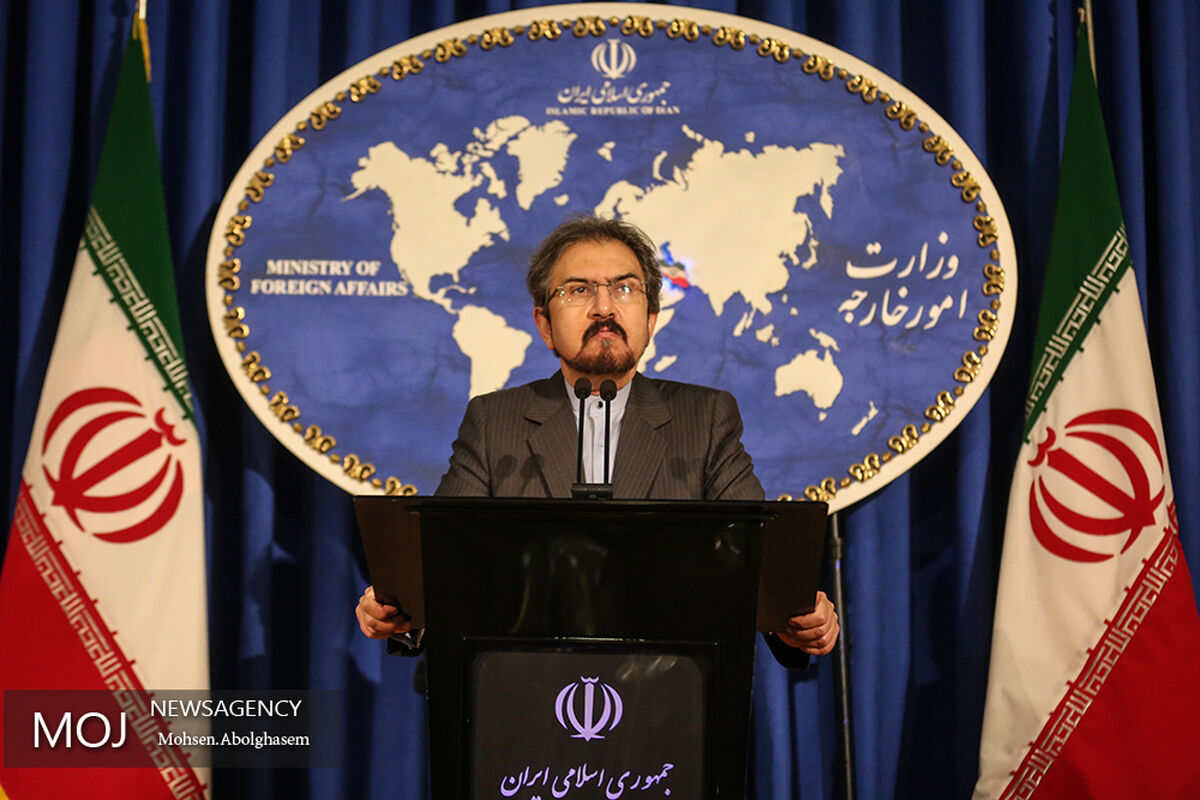 بهرام قاسمی سخنگوی وزارت امور خارجه