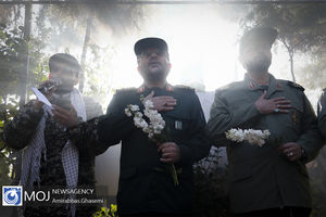 تجدید میثاق بسیجیان با شهدا و امام راحل (ره)