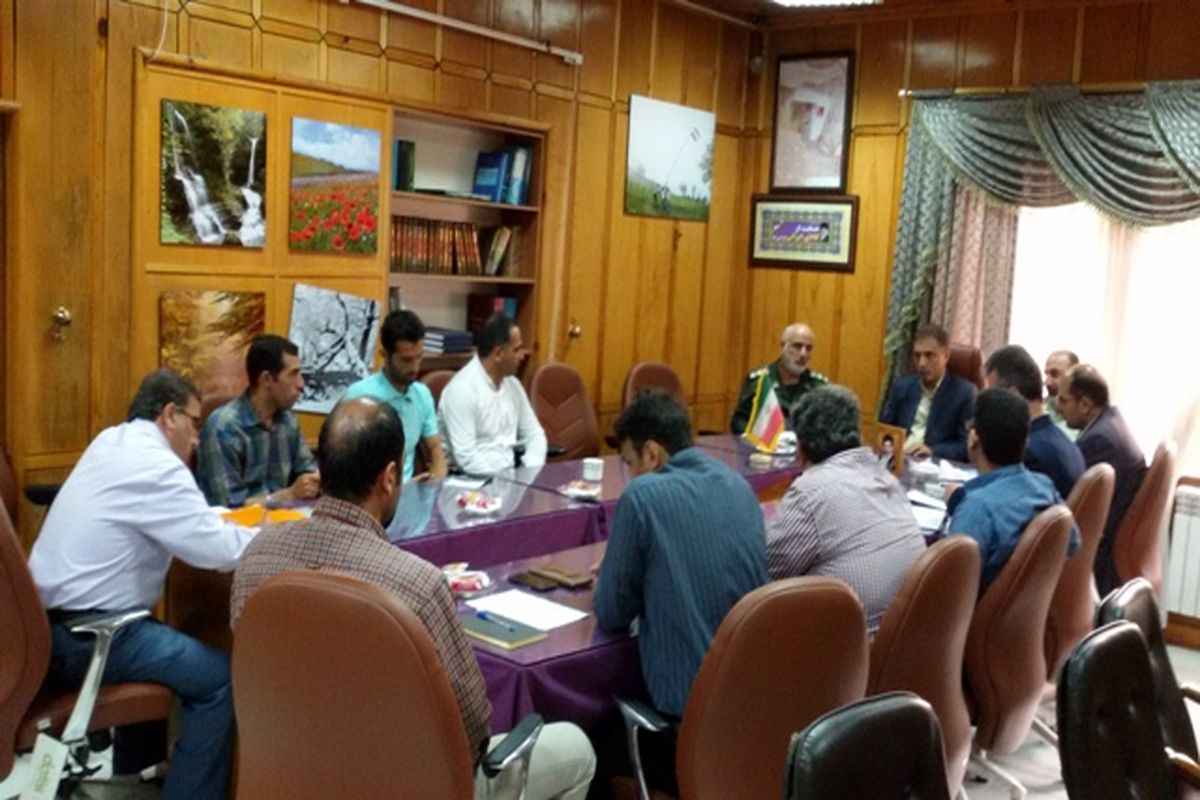 جلسه بررسی مشکلات کارگران سد لاستیک تالش